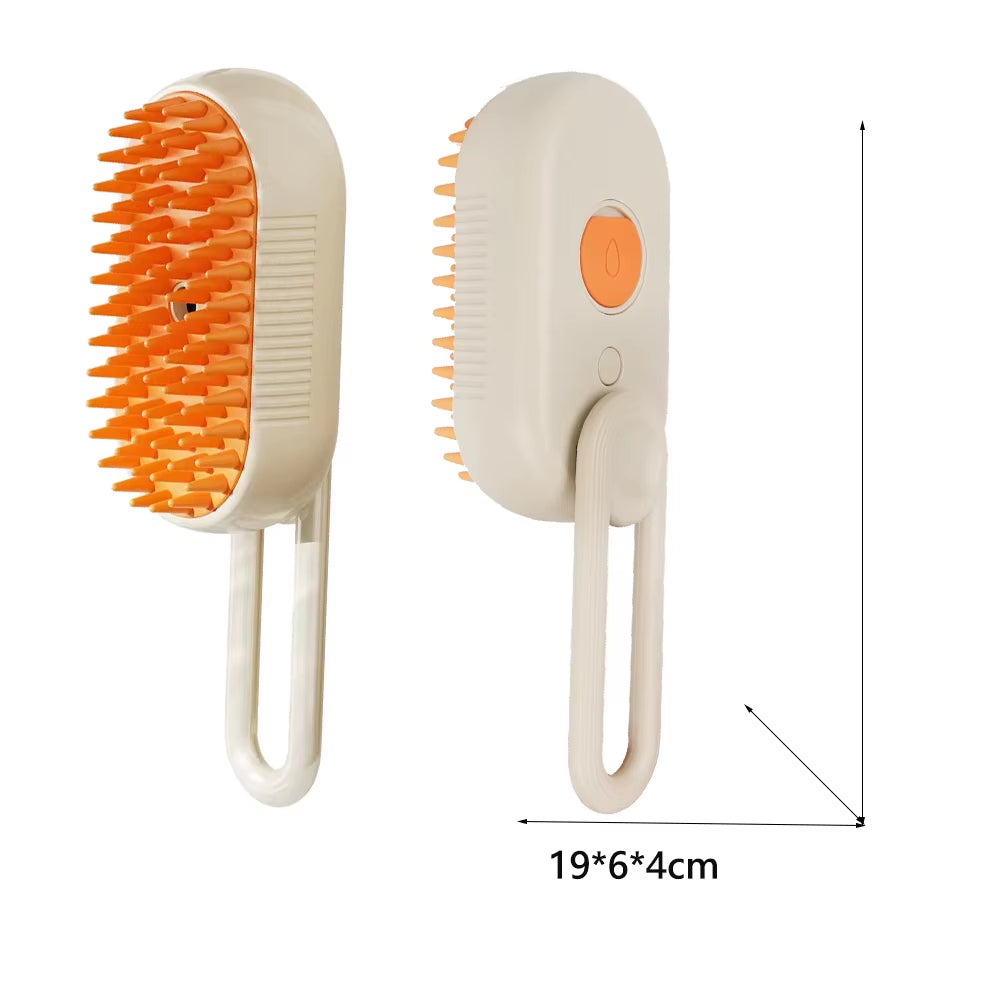 Newest Cat Dog Spray Comb Pet Grooming Accessories Multi Functional Cats Massage Brush Hair Removal Combs Cepillo Vapor Gato
