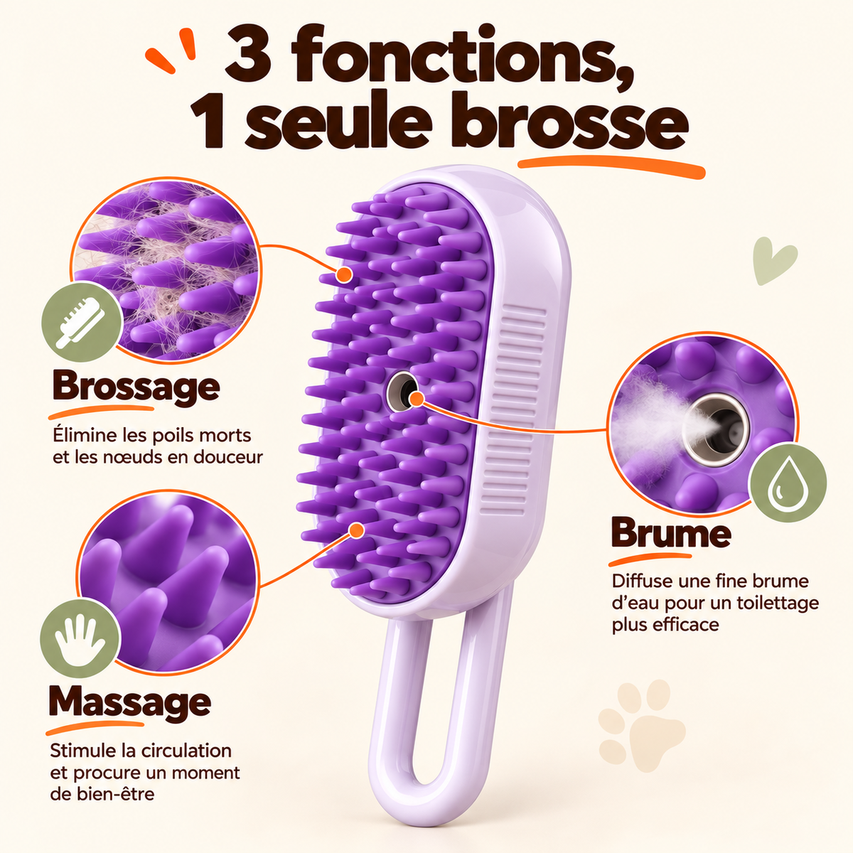 Pilouvia – Brosse Brume Chien & Chat