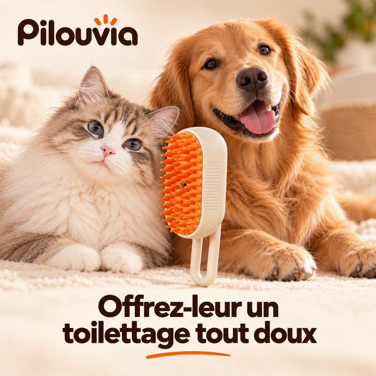 Pilouvia – Brosse Brume Chien & Chat